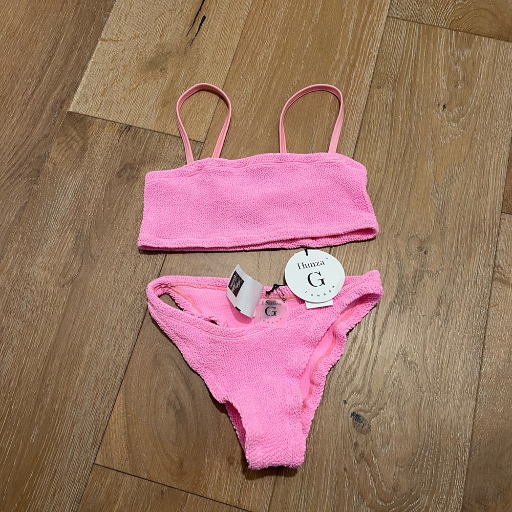 Hunza G Pink Bikini Set